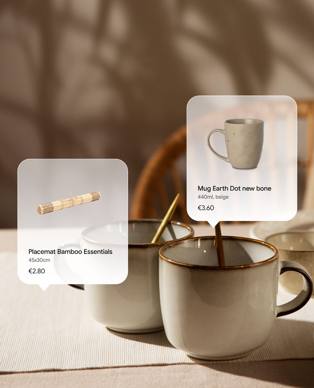 At Home — shop-the-look with Estia mugs and tableware